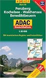  : ADAC Wander- & RadKarte 58 Penzberg, Kochelsee / Walchensee 1 : 30 000: Deutsche Alpen / Alpenvorland. Mit touristischem Register und Freizeitf&uuml;hrer