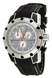 Corvette #CR281C Men's Stingray Series Black Silicone Strap Chronograpgh Watch