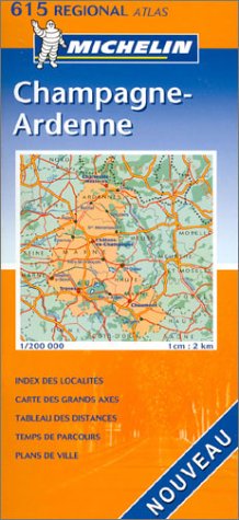City Travel Guides Discounted  Books : Atlas routiers : Champagne-Ardennes, N°20615