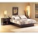 Manhattan Chocolate Platform Bed, Queen