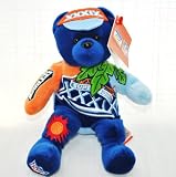 PHILADELPHIA EAGLES OFFICIAL COMMERATIVE SUPER BOWL 39 LOGO 8IN SPECIAL FABRIC FOOTBALL NFL PLUSH TEDDY BEAR