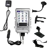 Car / Auto Multi Adapter Mount Holder GPS Navigation Kit for the Sony Clie T615 with built in charger - Gomadic Brand