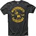 Iowa Hawkeyes Heathered Black Rockers Ring Spun T-Shirt