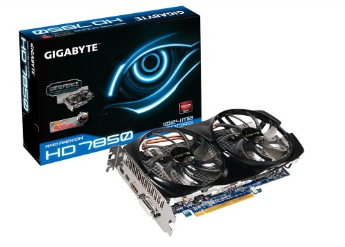 Gigabyte AMD Radeon HD 7850 1GB GDDR5 DVI/HDMI/2x mini-Displayport PCI-Express 3.0 CrossFire ready Graphics Card GV-R785OC-1GD On Sale