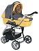 Neonato : Reverso Sport Tris - col728. Lightweight City 3 wheel Combo Stroller