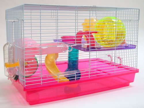Brand New Hamster Rodent Gerbil Mouse Mice Critter Cage Play House H1812PK