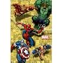 (24x36) Marvel Heroes (Action) Art Poster Print