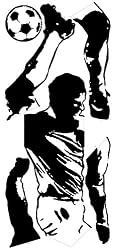 Soccer Player Peal and Stick Giant Applique