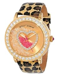 Betsey Johnson Womens BJ00158-02 Analog Display Quartz Watch