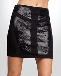 Sequin Faceted Skirt