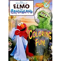 The Adventures of Elmo in Grouchland Coloring Fun
