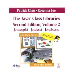 The Java(TM) Class Libraries, Volume 2: java.applet,  java.awt,  java.beans (2nd Edition) (Java Series)