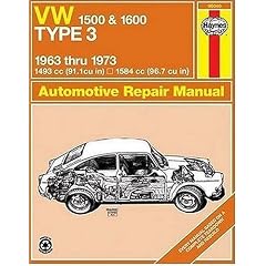 VW Type 3 1500 & 1600  '63'73 (Haynes Manuals)