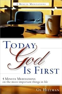 Cover of "Today God Is First" Cover of "Today God Is First"