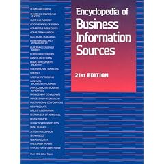 Encyclopedia of Business Information Sources