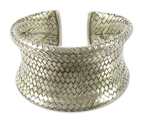 Bracelet, 'Woven Chic'