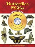 Butterflies and Moths CD-ROM and Book (Dover Full-Color Electronic Design)