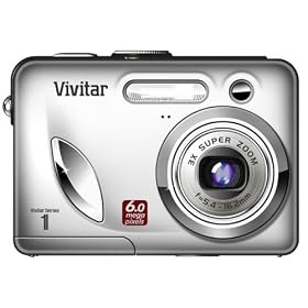 Vivicam V6324 Digital Camera (6.0MP, 3 x Optical Zoom) 2.4" LCD