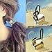 Womdee(TM) T-show Stage Style Women Circle Cuff Elastic Ponytail Holders Hair Tie With Womdee Accessory