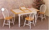 Natural 5 Piece Butterfly Dining Set By Coaster Furniture