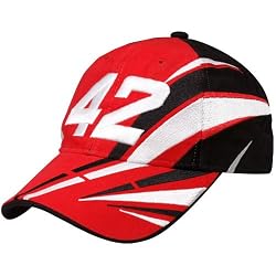 NASCAR Chase Authentics Juan Pablo Montoya Red-Black Fragmented Element Adjustable Hat