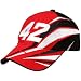 NASCAR Chase Authentics Juan Pablo Montoya Red-Black Fragmented Element Adjustable Hat