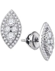 0.65CTW-DIA FASHION EARRINGS