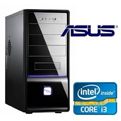 Tronics24 Istarter PC Intel Core i3-2100 (Dualcore) Sandy Bridge 2 x 3.1 GHz, 4 GB DDR3, Asus, 500 GB Sata3 , Intel HD2000, USB 3.0, DVD-Brenner, Sound, GigabitLan, Cardreader, Office PC
