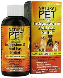 Indigestion & Foul Gas Relief For Canines - 4 oz - Liquid