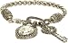 Royal Diamond Heart and Key Fashion Designer Charm Bracelet