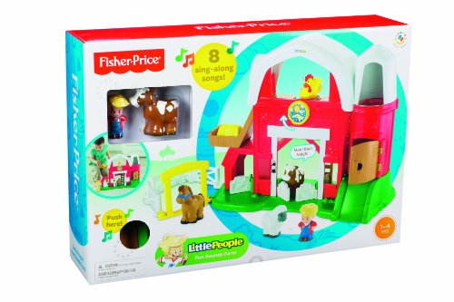 Fisher-Price Little People Animal Sounds Farm Toy