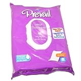 Prevail Quilted Cotton Adult Disposable Large (12" x 8") Washcloths with Lotion 48 CT
