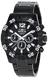 Best Price Invicta Men's 1505 Chronograph Black Ion-Plated Stainless-Steel Watch
