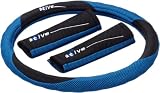 Produkt-Bild: Unitec 75401 Lenkradh&uuml;lle & Gurtpolster Active Linie blau