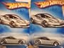 Hot Wheels ErroR Car 2009 New Models Silver Corvette ZR1 #9 Front 5 Spoke Variant {2 Pieces} Scale 1/64 Collector