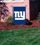 NEW YORK GIANTS OFFICIAL LOGO GARDEN FLAG + STAND