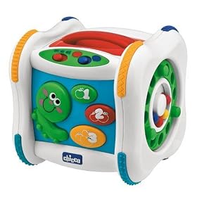 Chicco Educational Bi-Lingual Talking Play Cube, Spanish & English