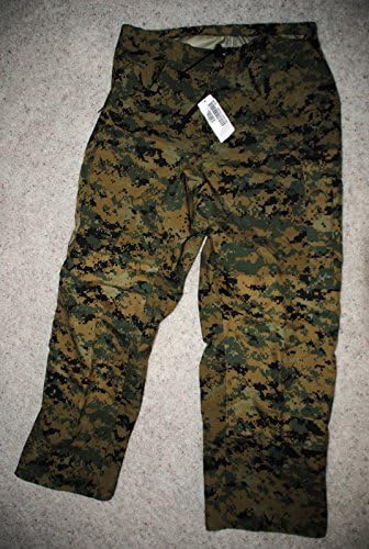 NEW USMC APECS GORE TEX DIGITAL MARPAT WOODLAND PANTS - MEDIUM REGULAR