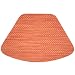 Round Tables | Shaped Dining Tables - Redwood Wipeable Wedge-Shaped Placemats for Round Tables