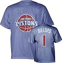 Chauncey Billups Majestic Soft Ink Player Name and Number Detroit Pistons T-Shirt