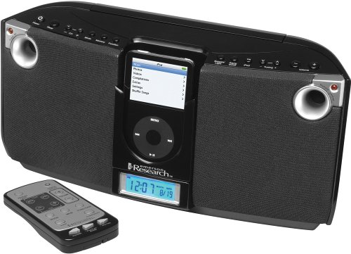 Emerson iTone iP500BK Portable Audio System for iPods (Black)