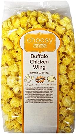 Choosy Popcorns Buffalo Chicken Wing Popcorn (4 Pack)