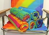 100% Cotton Jacquard Beach Towels - Assorted