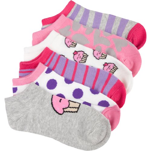 FULL TILT Cupcake 6 Pack Socks
