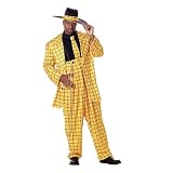 Adults' Zoot Suit Costume - Yellow