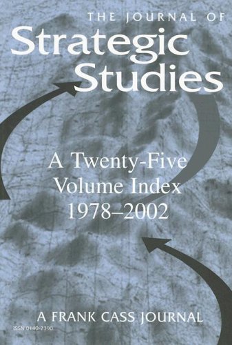 Journal of Strategic Studies: A Twenty-Five Volume Index 1978-2002 Book Image