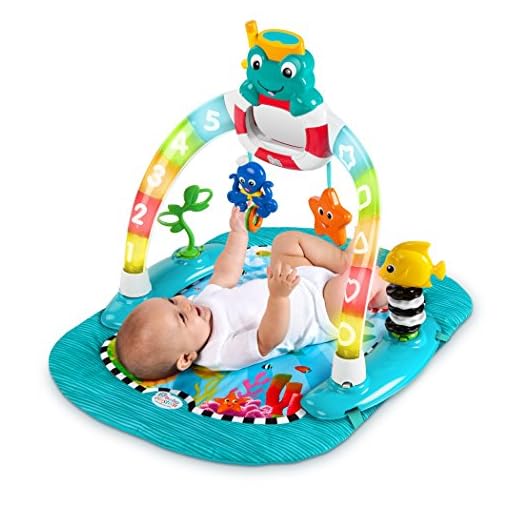 Baby Einstein 2in1 Lights & Sea Activity Gym & Saucer Epic Kids Toys