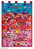 Review Novica  / Cotton wall hanging, 'Bright Happy Land'