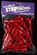 Way Big StepStixx Shiny Red Golf Tees 40ct Quality Wood