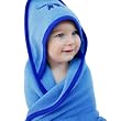 Hooded Towel for Baby - ELEPHANT Organic Cotton Sherpa